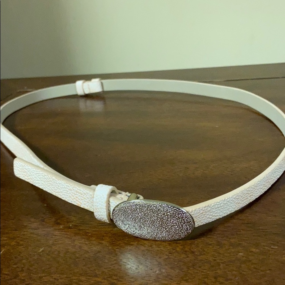 The Limited Peach Adjustable Belt